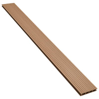 Thumbnail for WPC Hohlkammer Terrassendielen mit Zubehör 26 m² 2,2 m Teak