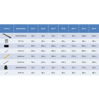 Thumbnail for WPC Hohlkammer Terrassendielen + Zubehör 40m² 2,2m Dunkelbraun