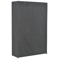 Thumbnail for 3-stufiger Kleiderschrank Grau 110 x 40 x 170 cm Stoff