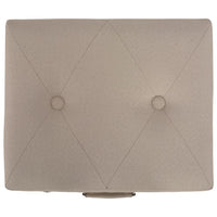 Thumbnail for Hocker mit Stauraum 40 cm Beige Stoff