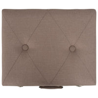 Thumbnail for Hocker mit Stauraum 40 cm Braun Stoff