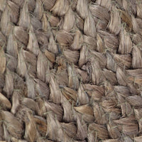 Thumbnail for Teppich Handgefertigt Jute Rund 150 cm Grau