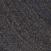 Thumbnail for Teppich Handgefertigt Jute Rund 120 cm Dunkelgrau
