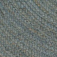 Thumbnail for Teppich Handgefertigt Jute Rund 90 cm Olivgrün