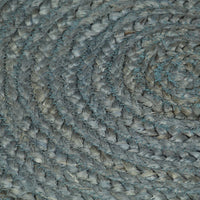 Thumbnail for Teppich Handgefertigt Jute Rund 120 cm Olivgrün