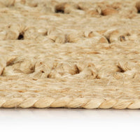 Thumbnail for Teppich Handgefertigt Jute Geflochten 150 cm