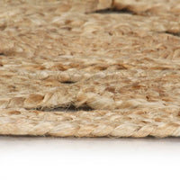 Thumbnail for Teppich Handgefertigt Jute Geflochten 120 cm
