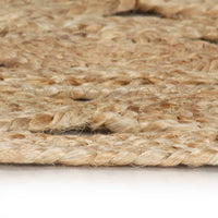 Thumbnail for Teppich Handgefertigt Jute Geflochten 150 cm