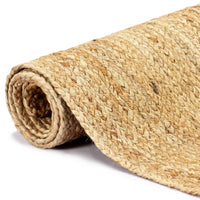 Thumbnail for Teppich Handgefertigt Jute Natur 80x160 cm