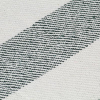 Thumbnail for Überwurf Baumwolle Streifen 125x150 cm Dunkelgrün