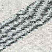 Thumbnail for Überwurf Baumwolle Streifen 160x210 cm Dunkelgrün