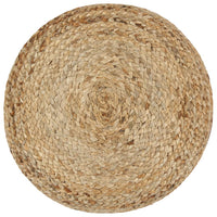 Thumbnail for Handgefertigter Sitzpuff Braun 40 x 45 cm Jute