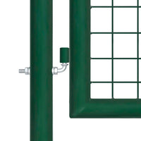 Thumbnail for Gartentor Stahl 350 x 150 cm Grün