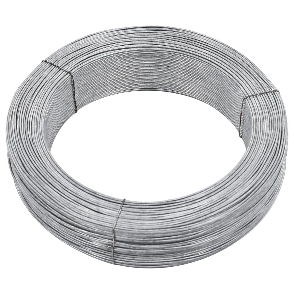 Zaun-Bindedraht 250 m 2,5 mm Stahl