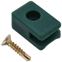 Thumbnail for Spanndrahthalter mit Schraube 100 Sets Grün