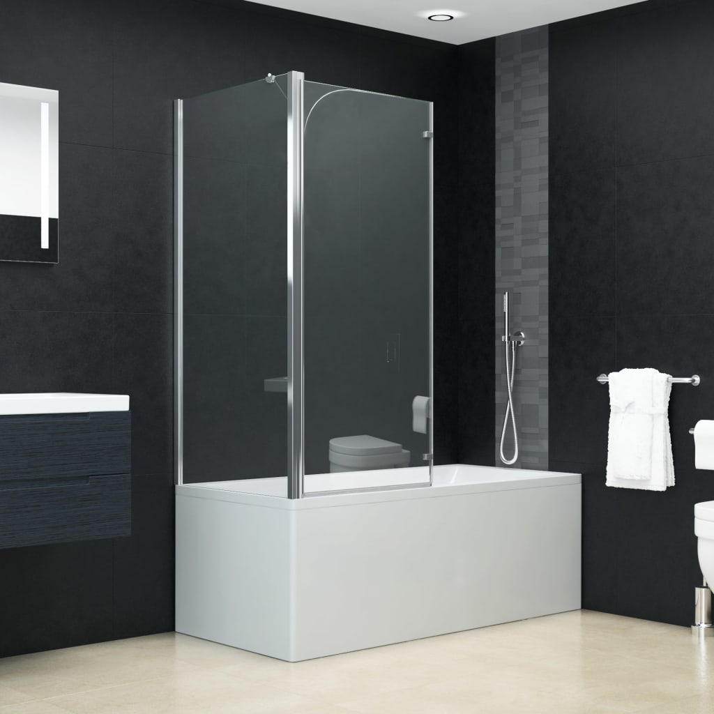 Doppelte Faltbare Duschkabine ESG 120 x 68 x 130 cm