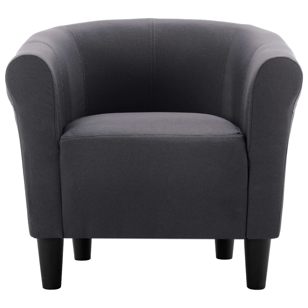 Sessel Schwarz Stoff