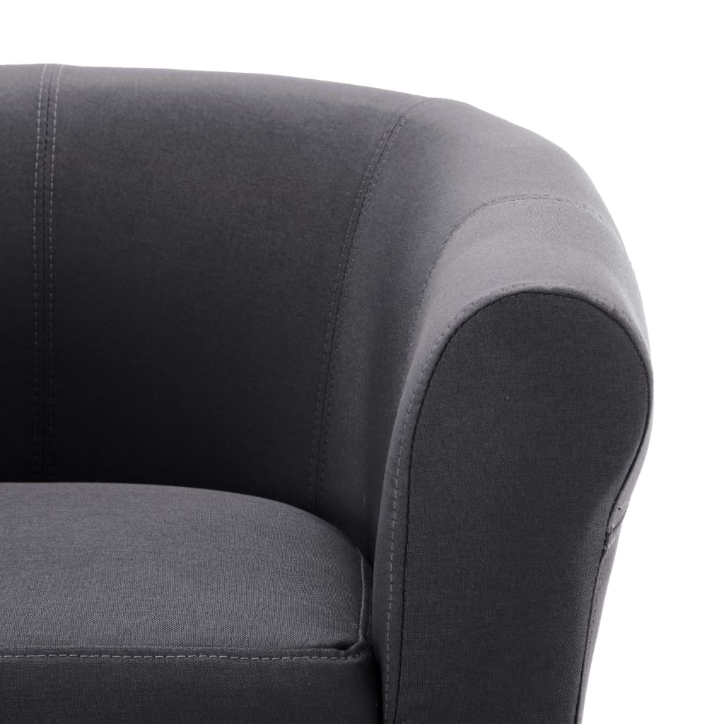 Sessel Schwarz Stoff