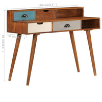 Thumbnail for Schreibtisch 110 x 50 x 90 cm Akazienholz Massiv