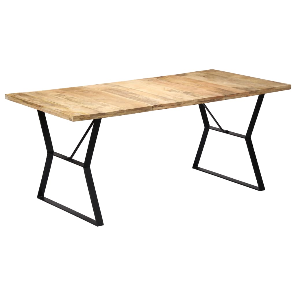 Esstisch 180 x 90 x 76 cm Massivholz Mango