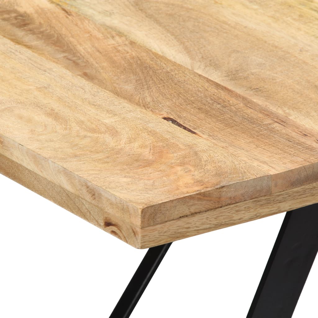 Esstisch 180 x 90 x 76 cm Massivholz Mango