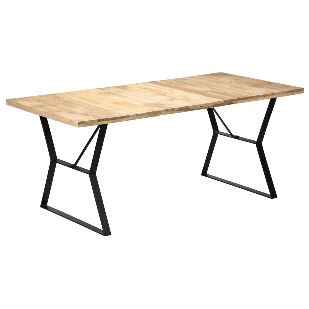Esstisch 180 x 90 x 76 cm Massivholz Mango