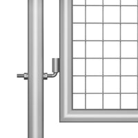 Thumbnail for Gartentor Verzinkter Stahl 306 x 200 cm Silbern