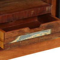 Thumbnail for TV-Schrank 110x30x45 cm Altholz Massiv