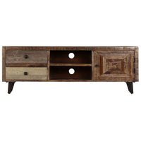 Thumbnail for TV-Schrank 118×30×40 cm Massivholz Mango