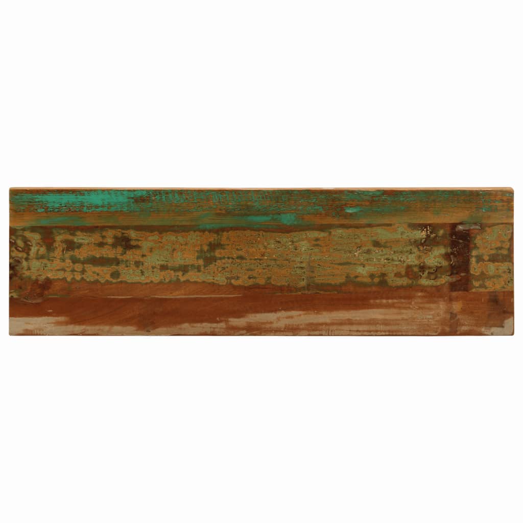 Konsolentisch 120x35x76 cm Altholz und Stahl