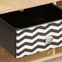 Thumbnail for TV-Ablage 120 x 30 x 40 cm Massivholz Mango