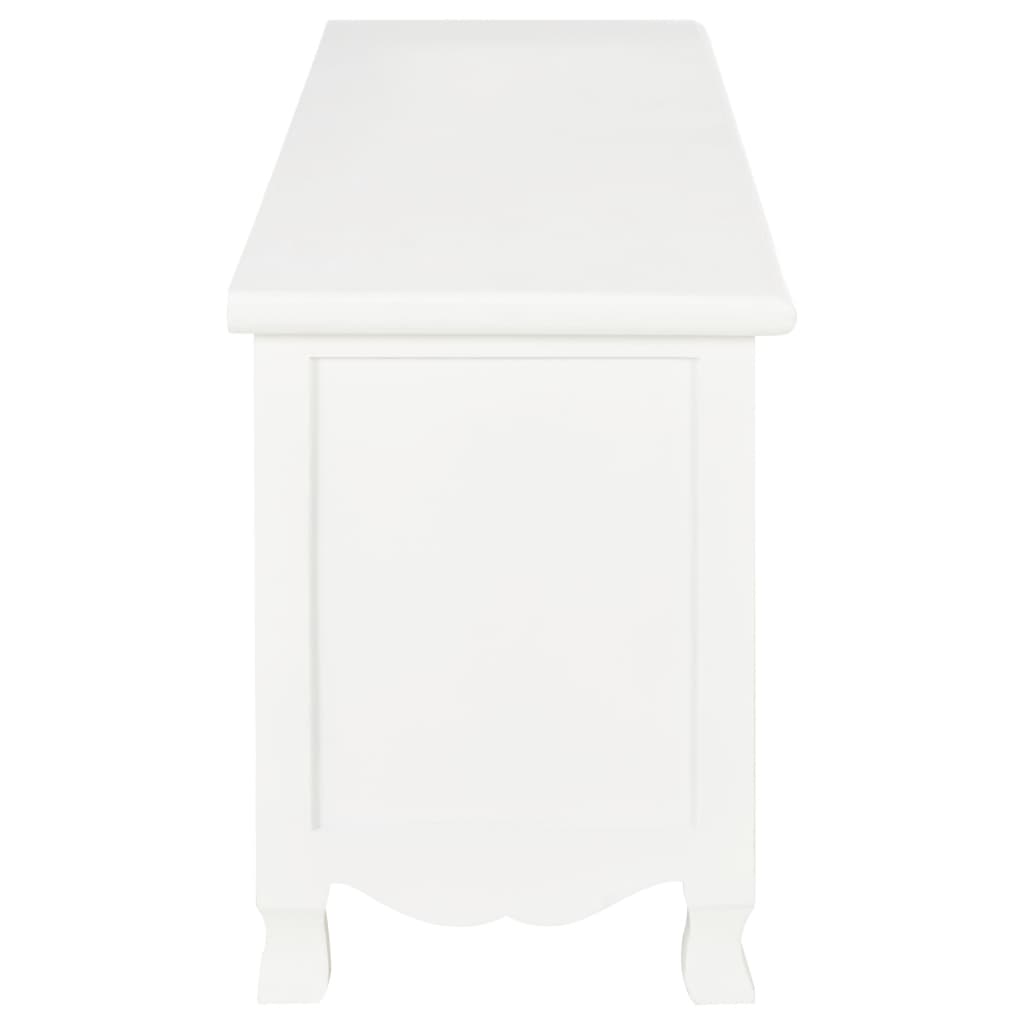 TV-Schrank Weiß 120×30×40 cm Holz