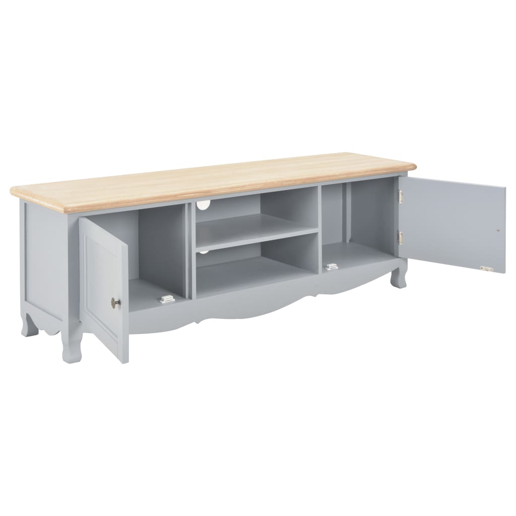 TV-Schrank Grau 120×30×40 cm Holz