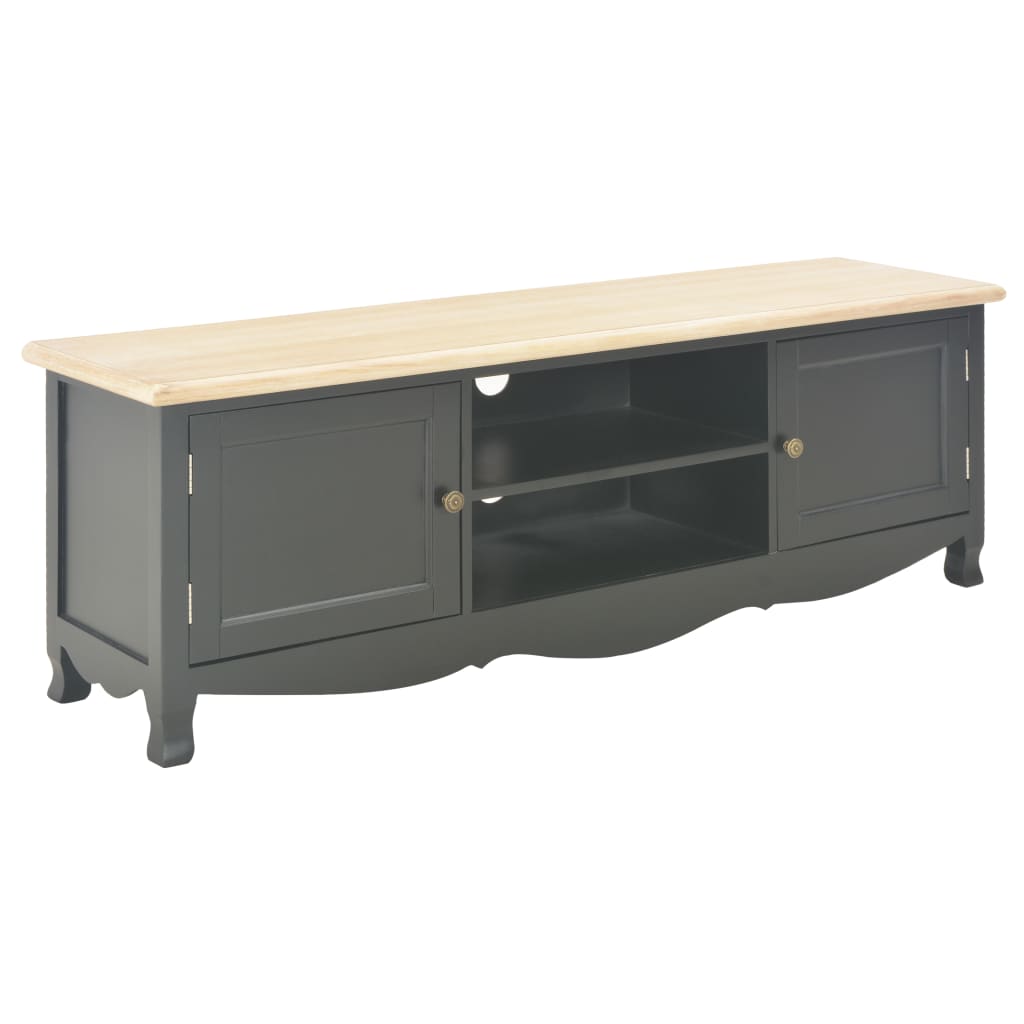 TV-Schrank Schwarz 120×30×40 cm Holz