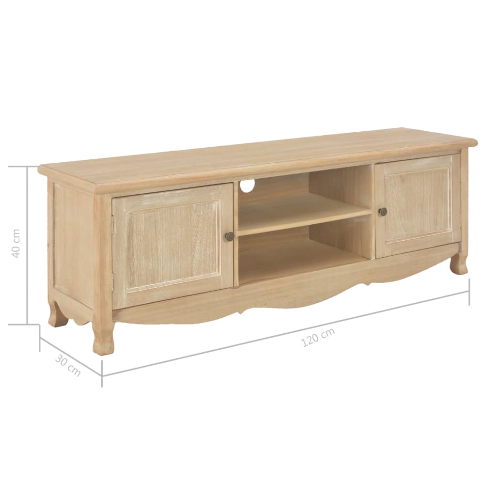 TV-Schrank 120 x 30 x 40 cm Holz