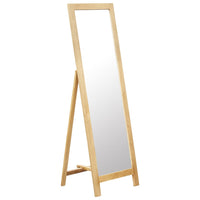 Thumbnail for Standspiegel 48 x 46,5 x 150 cm Massivholz Eiche