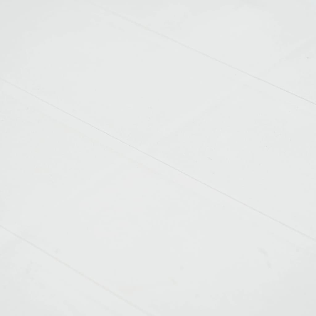 Gartentisch Weiß 220 x 90 x 72 cm Kunststoff Rattan-Optik