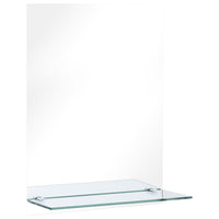 Thumbnail for Wandspiegel mit Regal 30×50 cm Hartglas