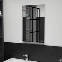 Thumbnail for Wandspiegel mit Regal 40×60 cm Hartglas