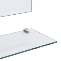 Thumbnail for Wandspiegel mit Regal 80×60 cm Hartglas