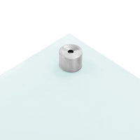 Thumbnail for Küchenrückwand Weiß 70x40 cm Hartglas