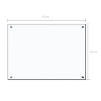 Thumbnail for Küchenrückwand Transparent 70x50 cm Hartglas