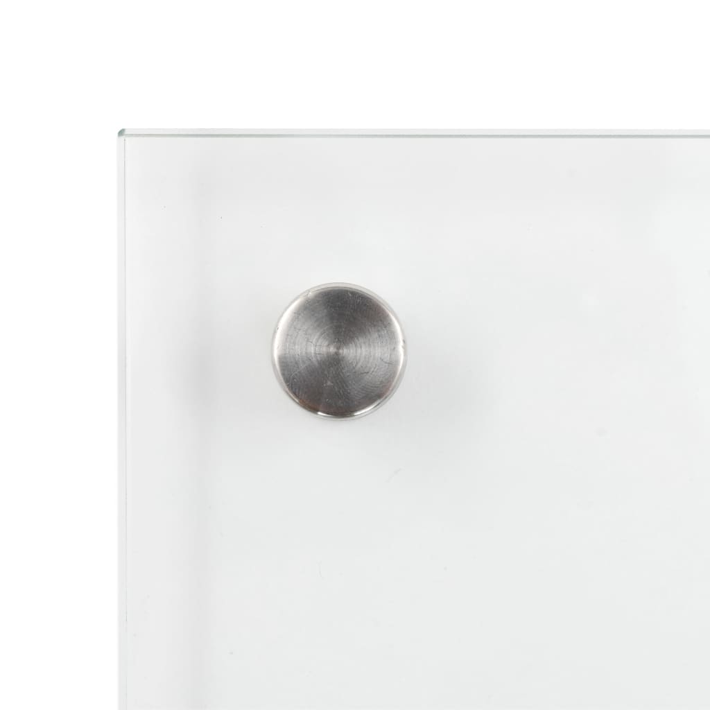 Küchenrückwand Transparent 70x60 cm Hartglas