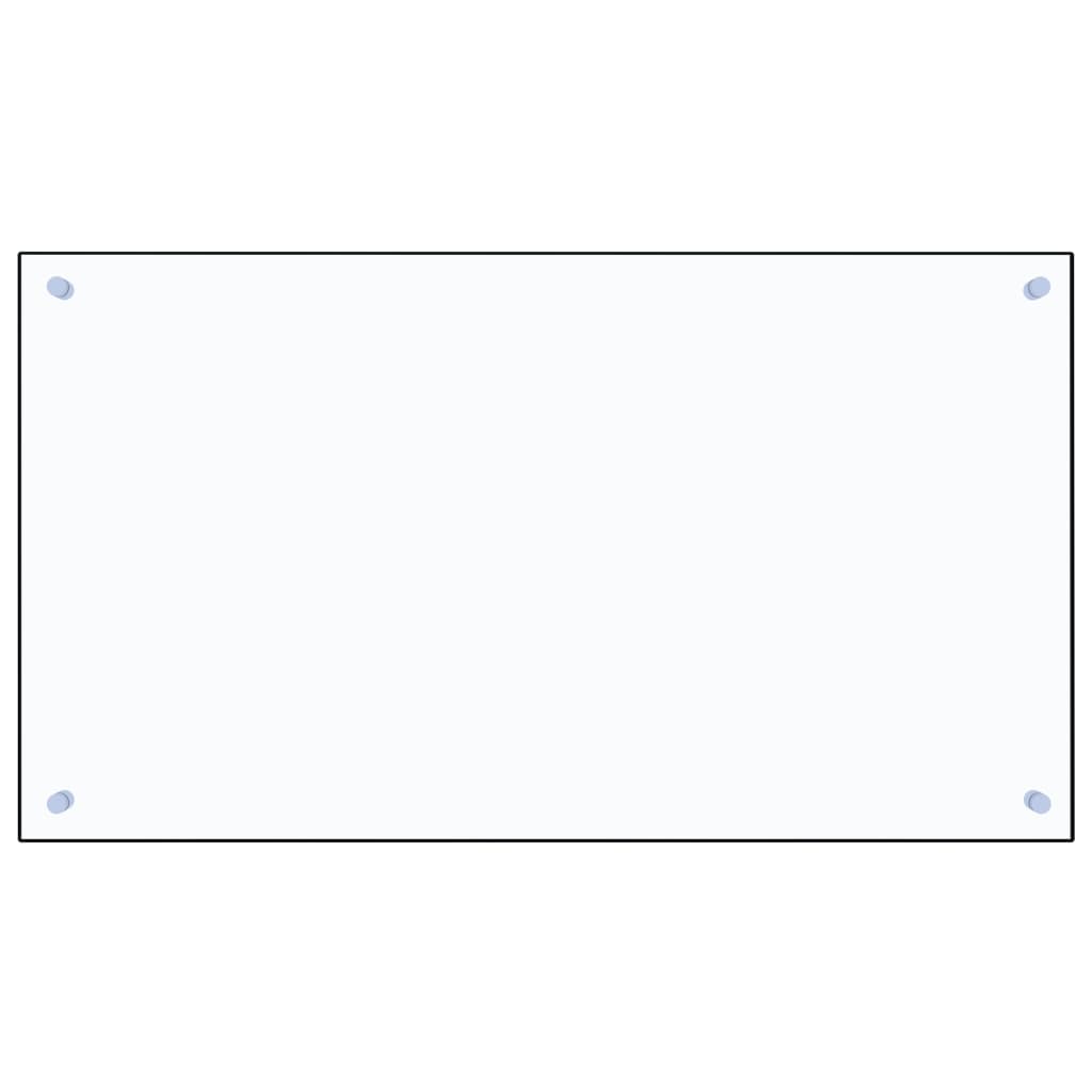 Küchenrückwand Transparent 90×50 cm Hartglas