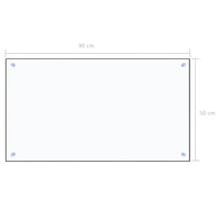 Thumbnail for Küchenrückwand Transparent 90×50 cm Hartglas