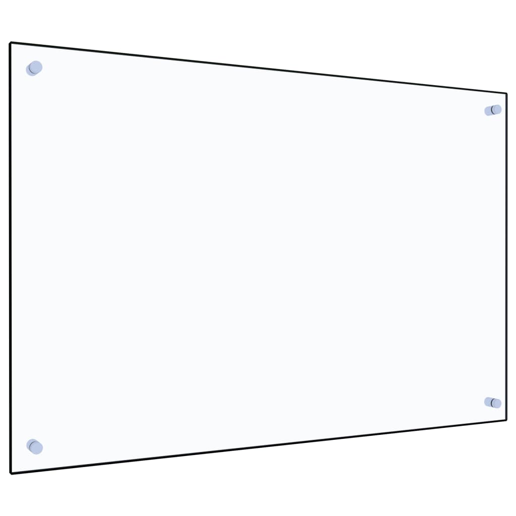 Küchenrückwand Transparent 90×60 cm Hartglas