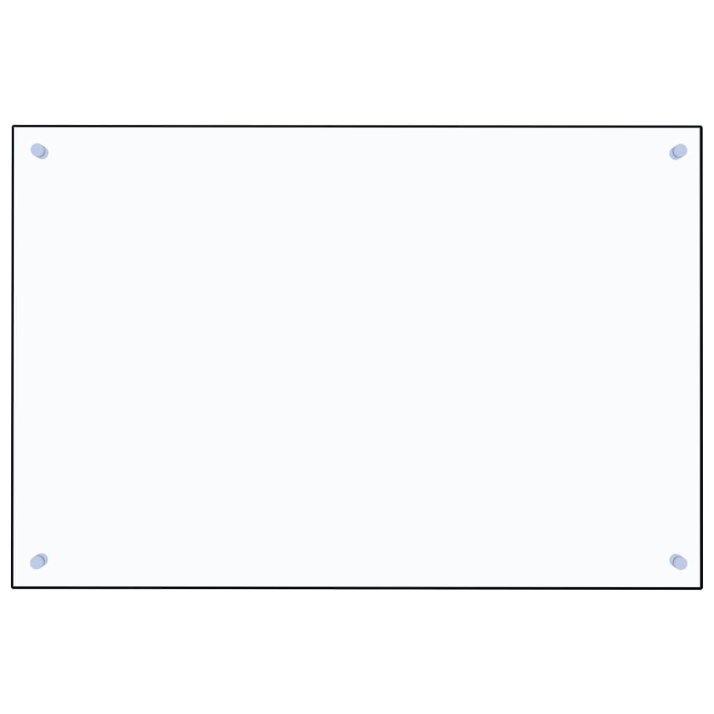 Küchenrückwand Transparent 90×60 cm Hartglas