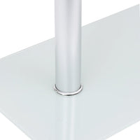 Thumbnail for Beistelltisch U-Form Transparent 45x30x58 cm Hartglas