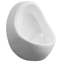 Thumbnail for Wandurinal mit Spülventil Keramik Weiß