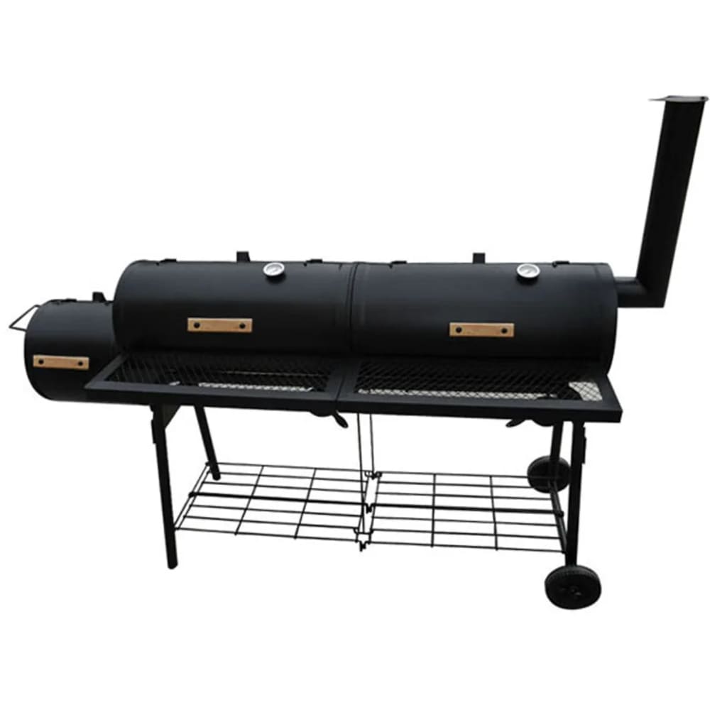 Barbecue-Smoker Grill Nevada XL Schwarz